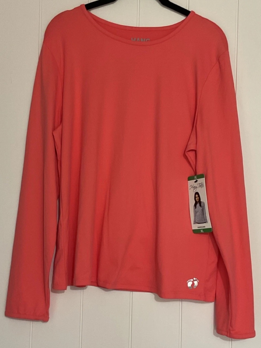 Hang Ten Coral Long Sleeve Women's Tee